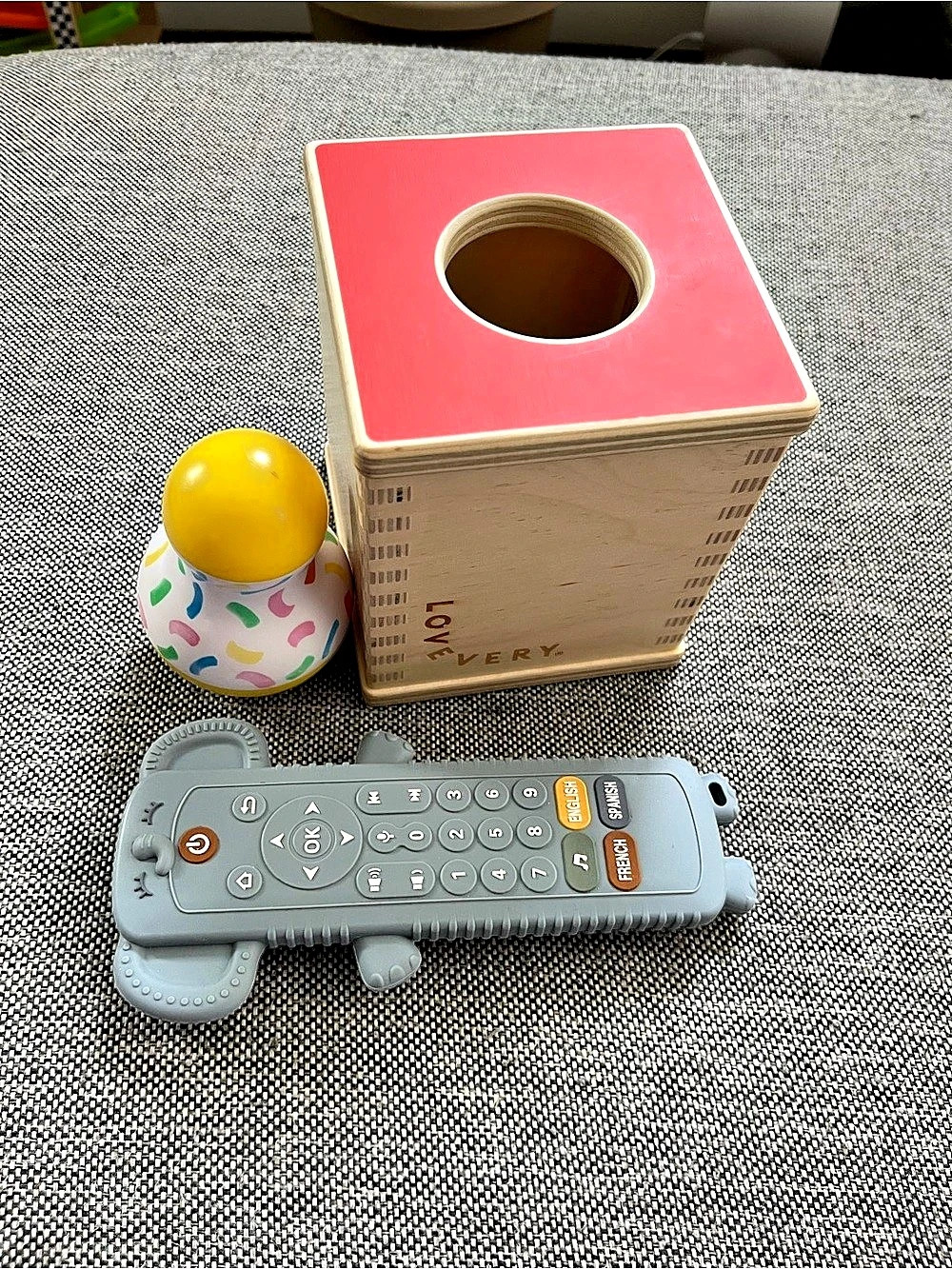 Lovevery The Thinker Play Kit (Sliding Top Box) Wooden Learning Toy Set Bundle